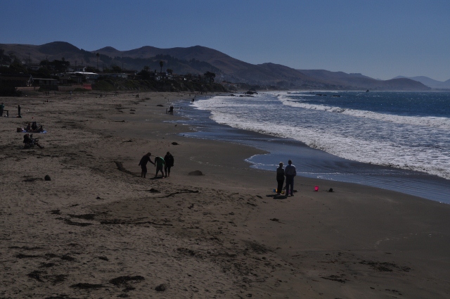 Cayucos beach